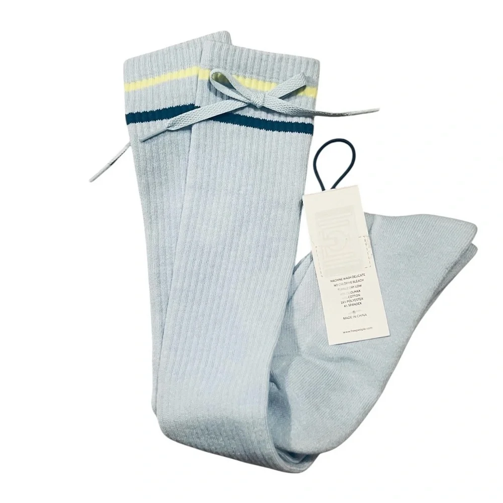 NWT Free People Foul Shot Knee High Socks